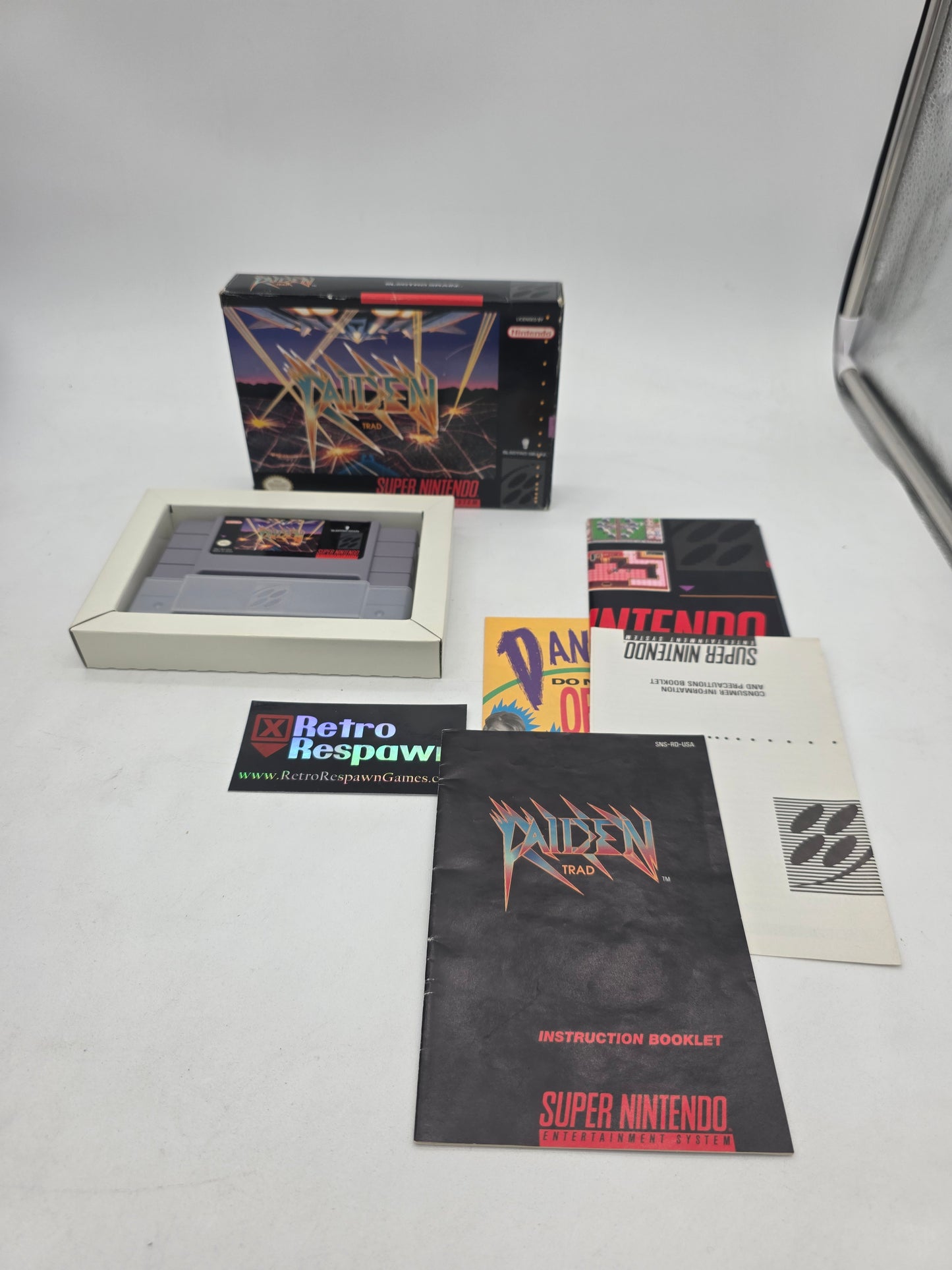Raiden Trad - Super Nintendo (Complete)