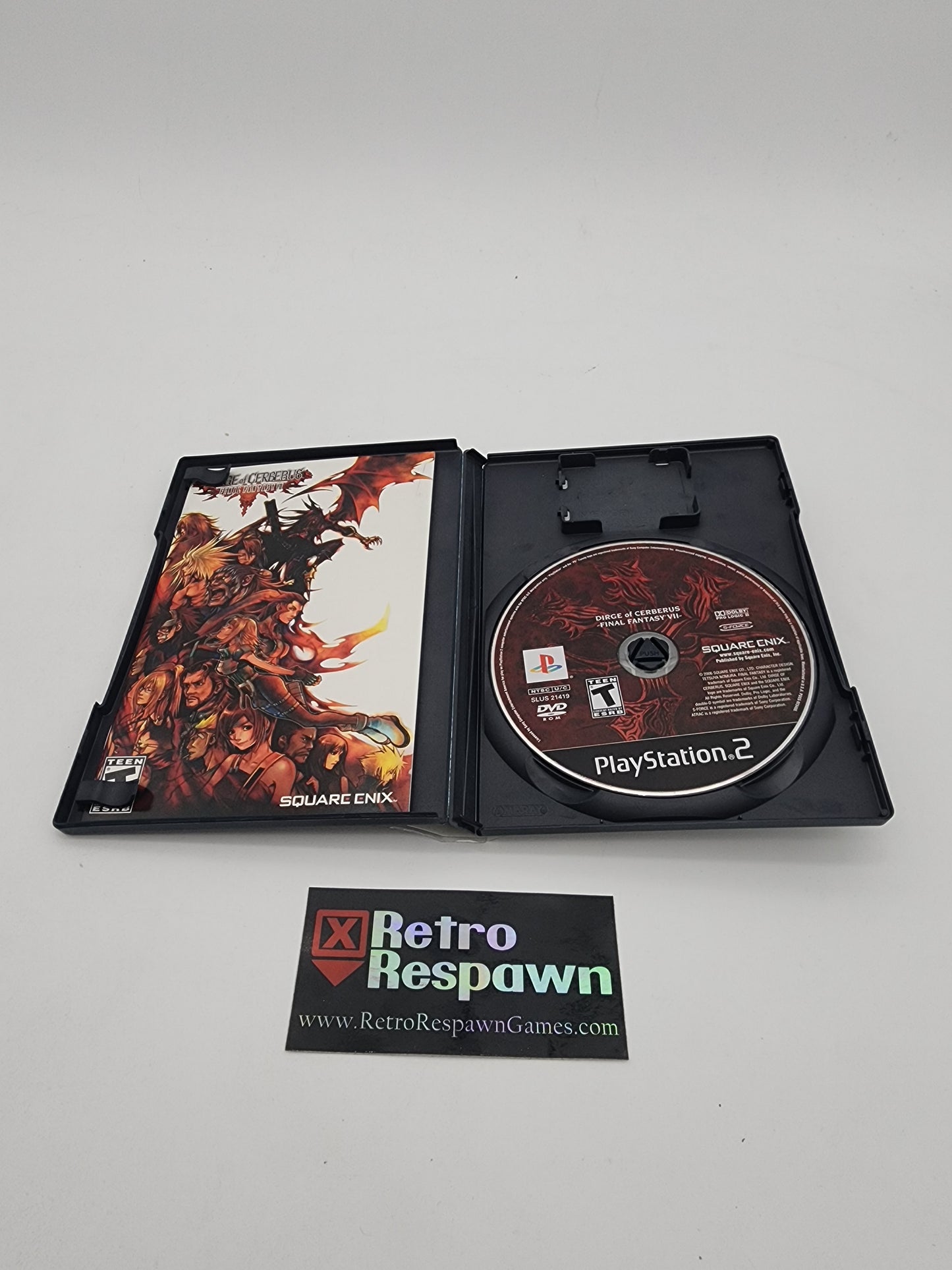 Final Fantasy VII Dirge of Cerberus - Playstation 2 (Complete)