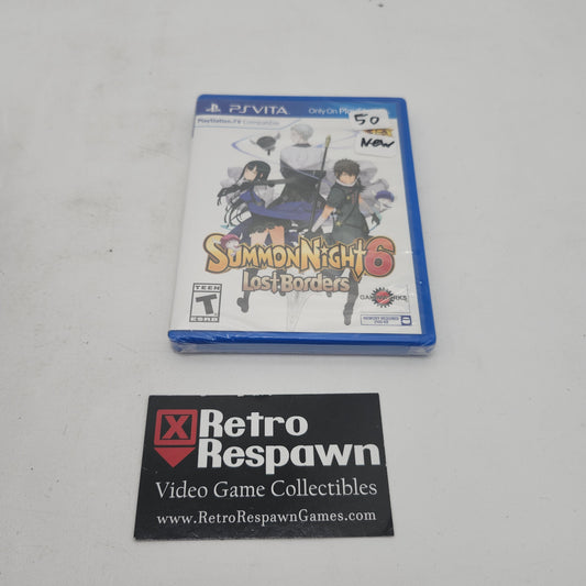 Summon Night 6 Lost Borders - Playstation Vita (Sealed)