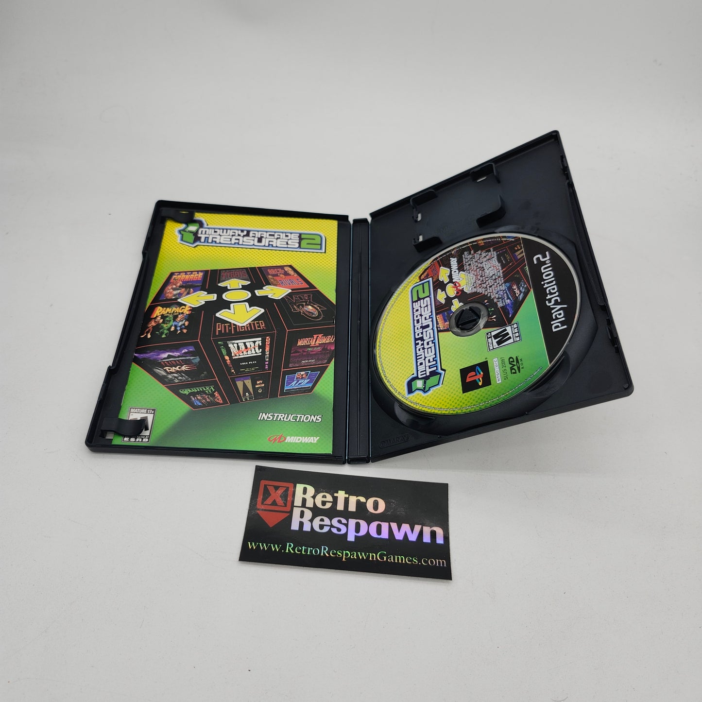 Midway Arcade Treasures 2 - Playstation 2 (Complete)