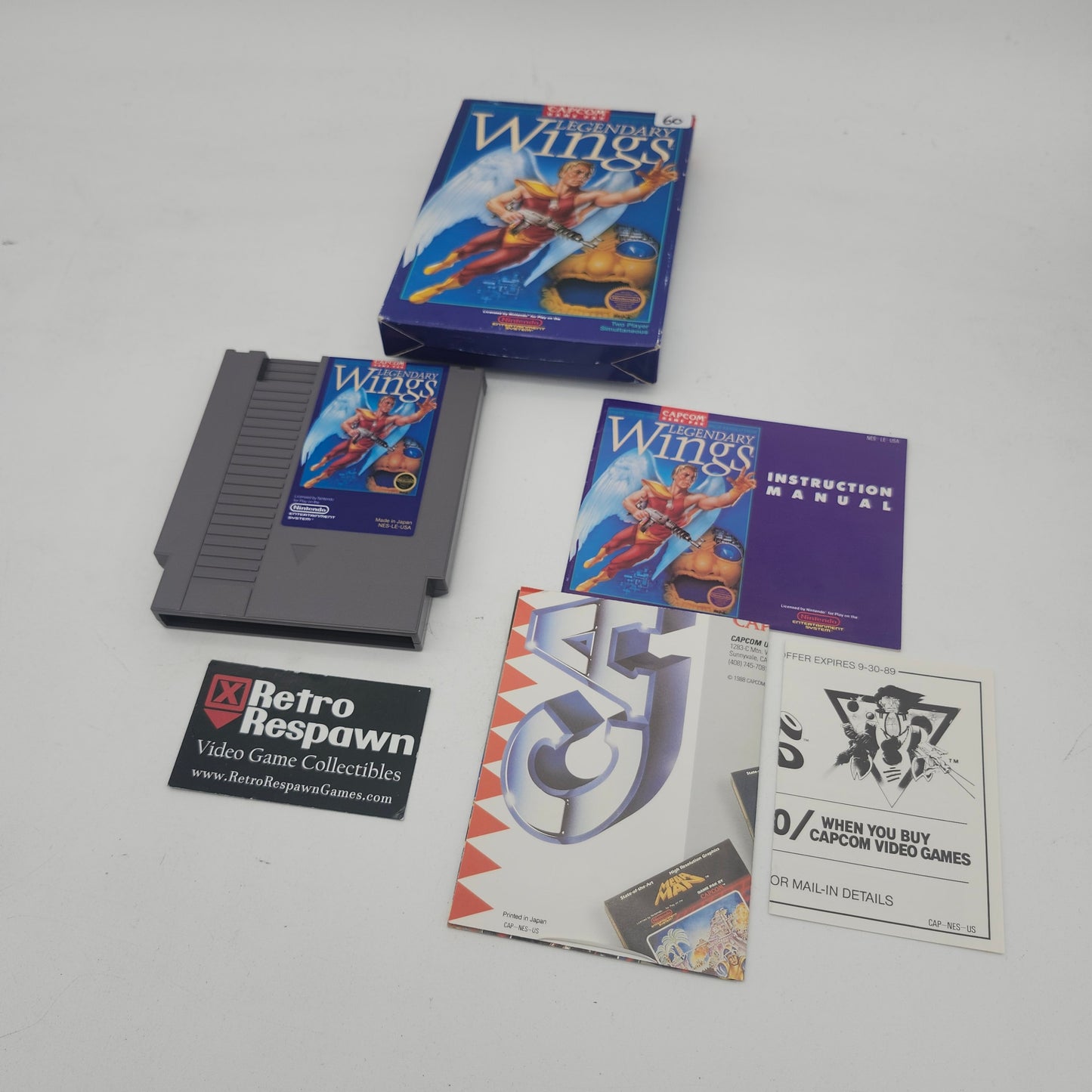 Legendary Wings - NES (Complete)