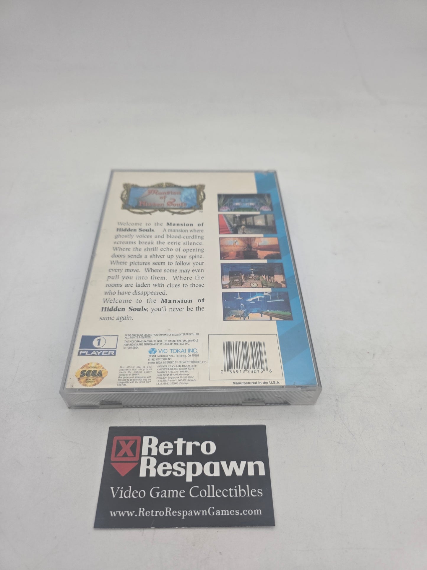Mansion of Hidden Souls - Sega CD (Complete)