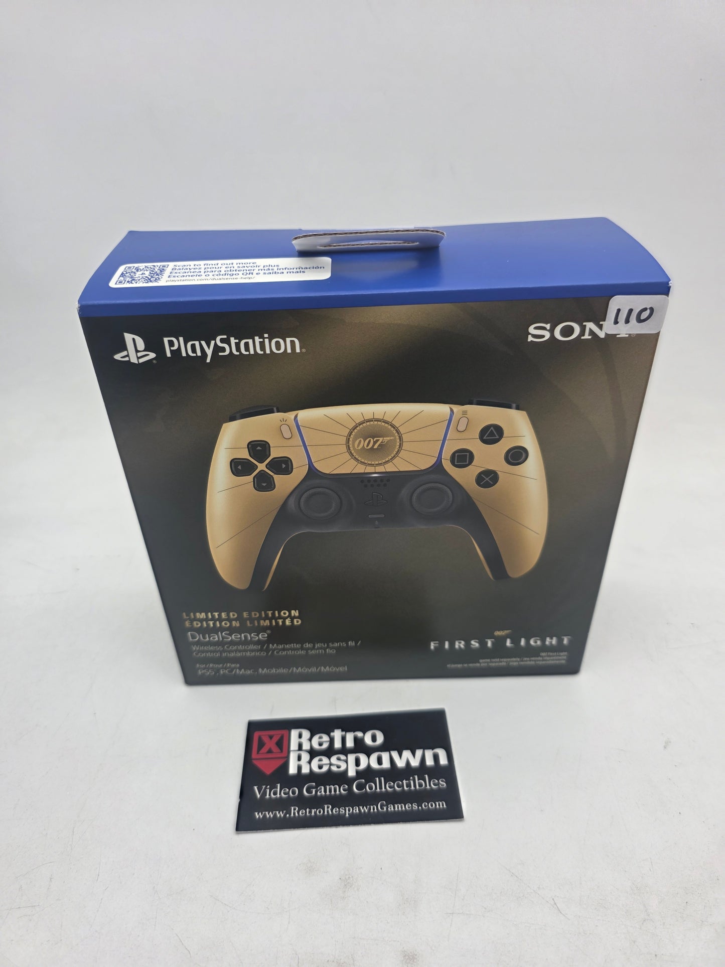 007 First Light DualSense Limited Edition Controller - Playstation 5 (Sealed)