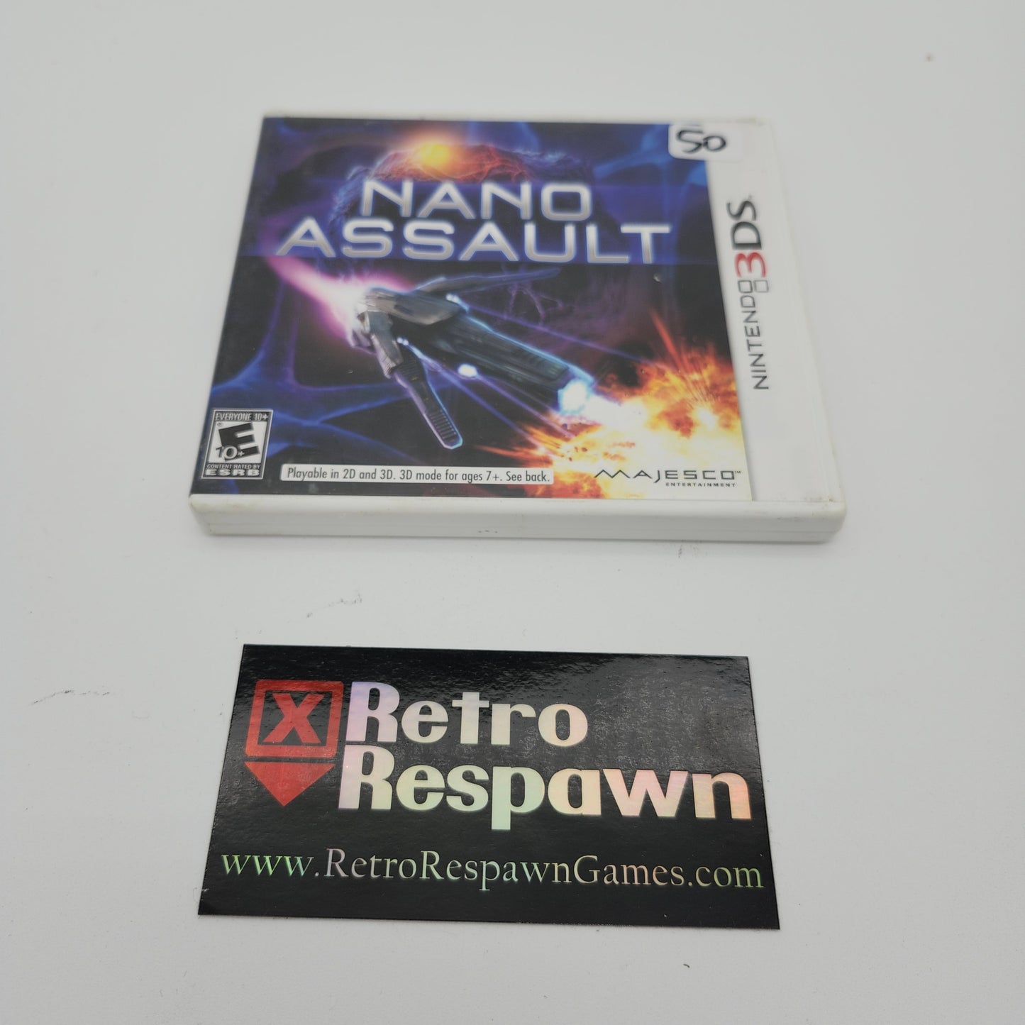 Nano Assault - Nintendo 3DS (Complete)