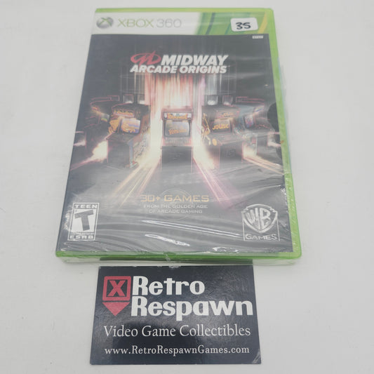 Midway Arcade Origins - Xbox 360 (Sealed)