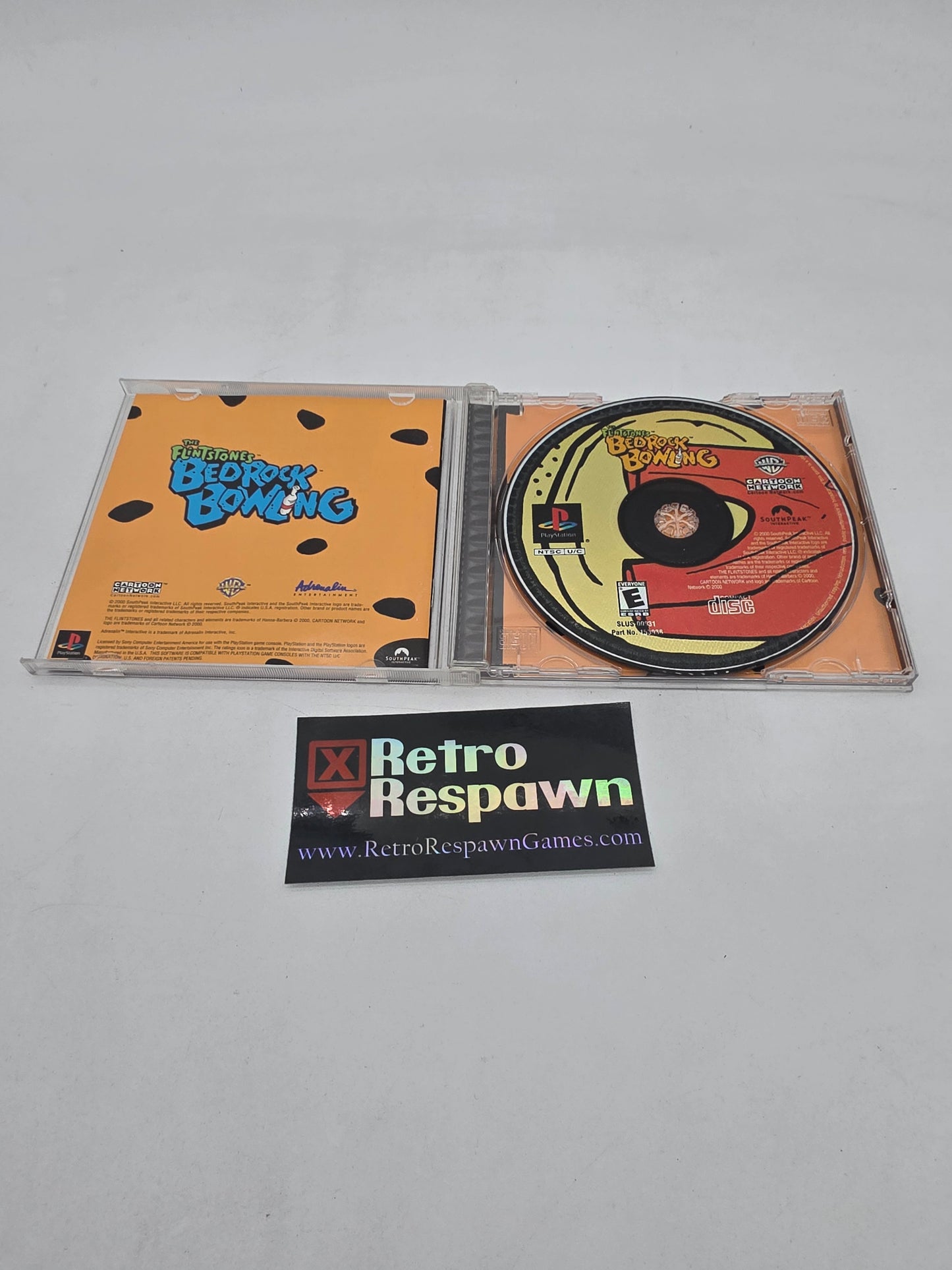 The Flintstones Bedrock Bowling - Playstation (Complete)