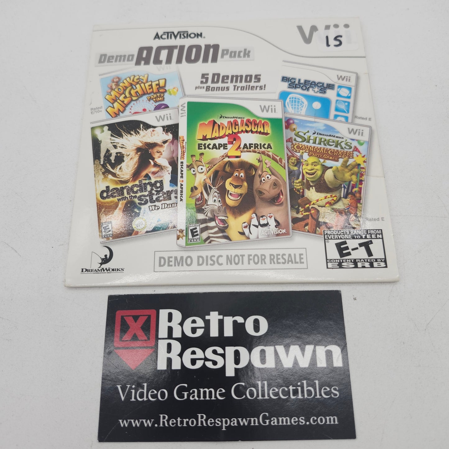Activision Demo Action Pack - Nintendo Wii (Complete)
