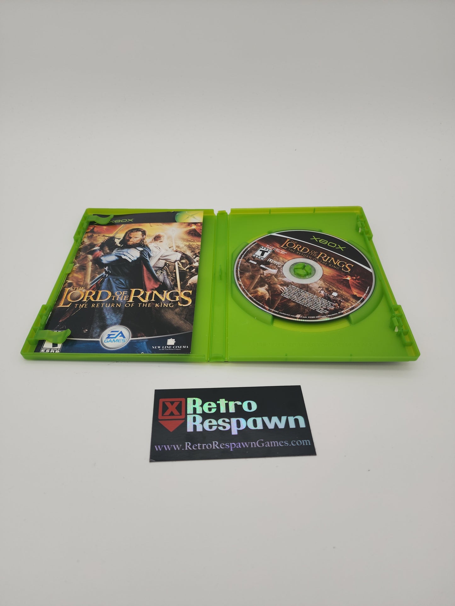 Lord of the Rings Return of the King - Xbox (Complete)