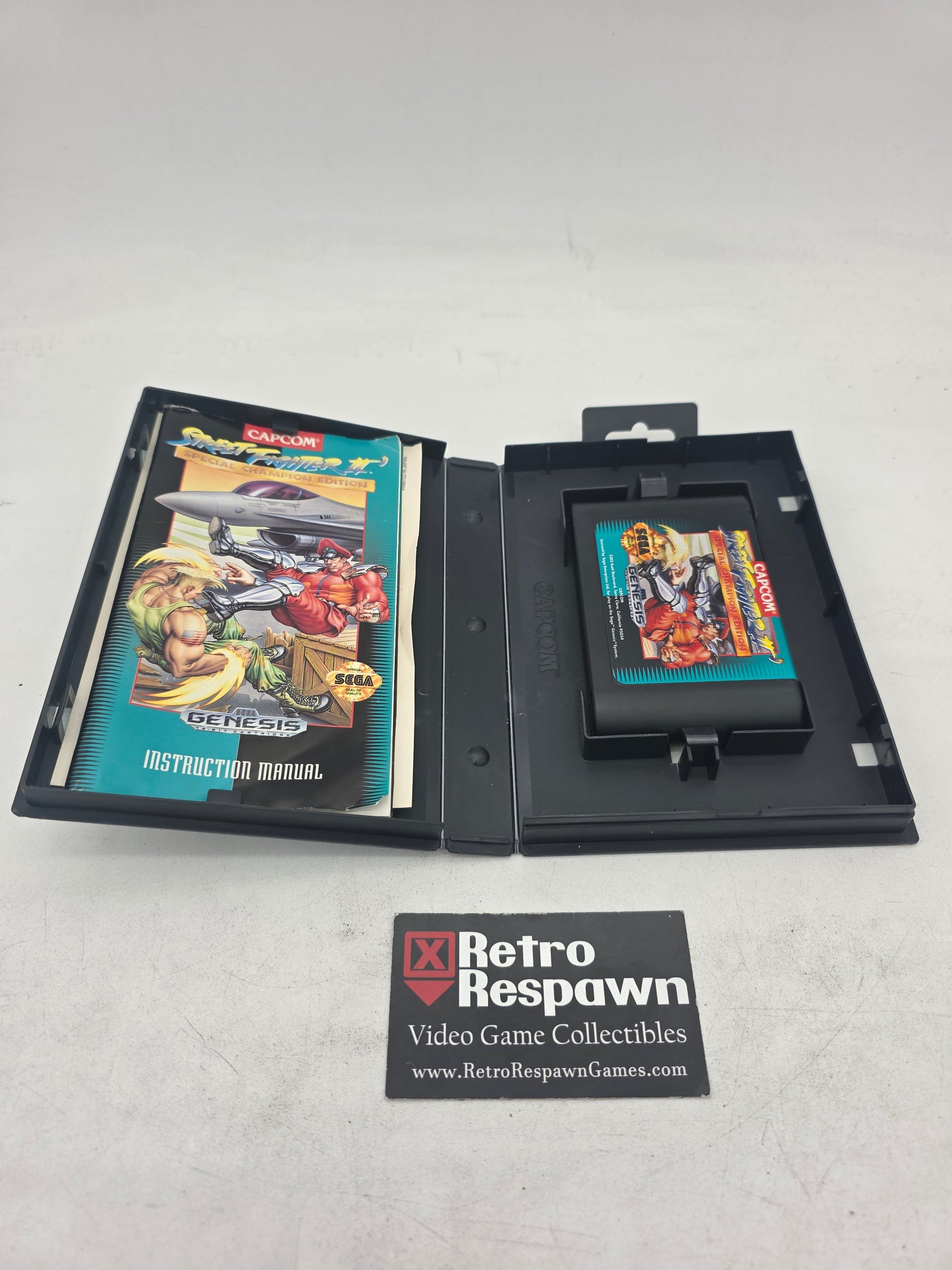 Street Fighter II Special Champion Edition - Sega Genesis (Complete)