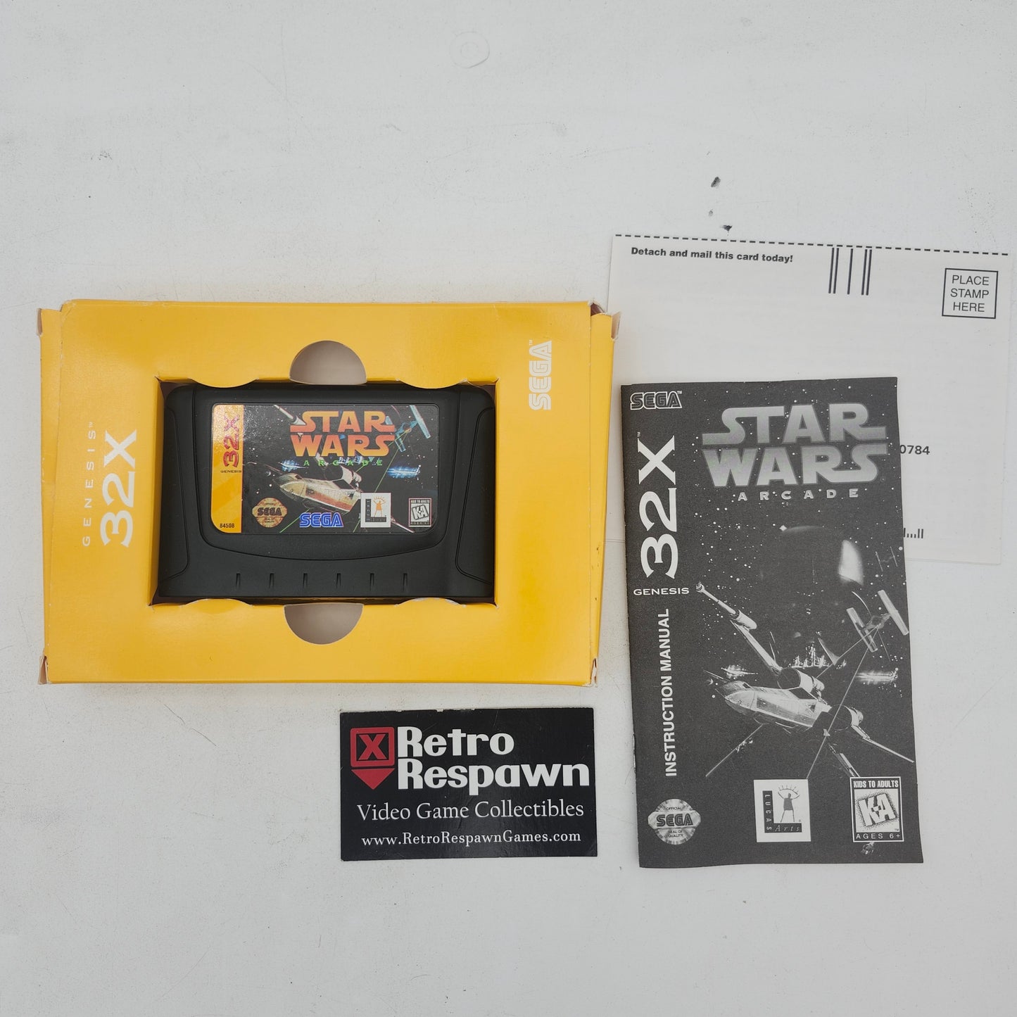Star Wars Arcade - Sega 32X (Complete)