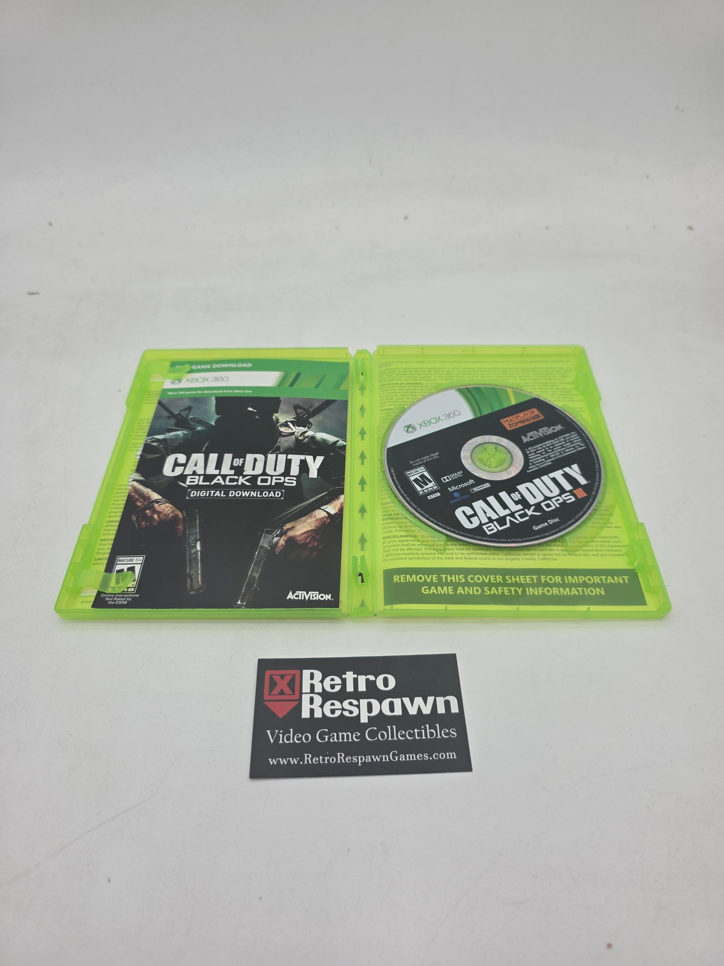 Call of Duty Black Ops III - Xbox 360 (Complete)