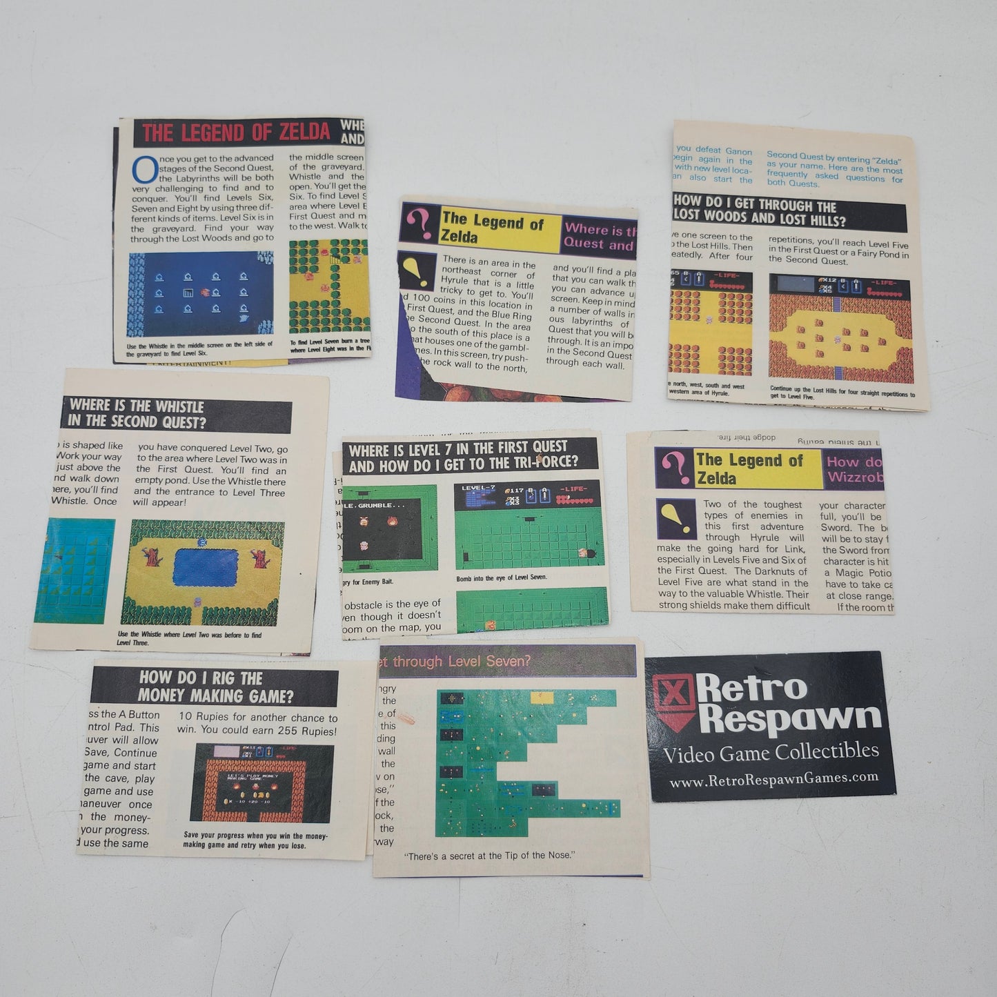 Legend of Zelda - NES (Complete/Look at all images)