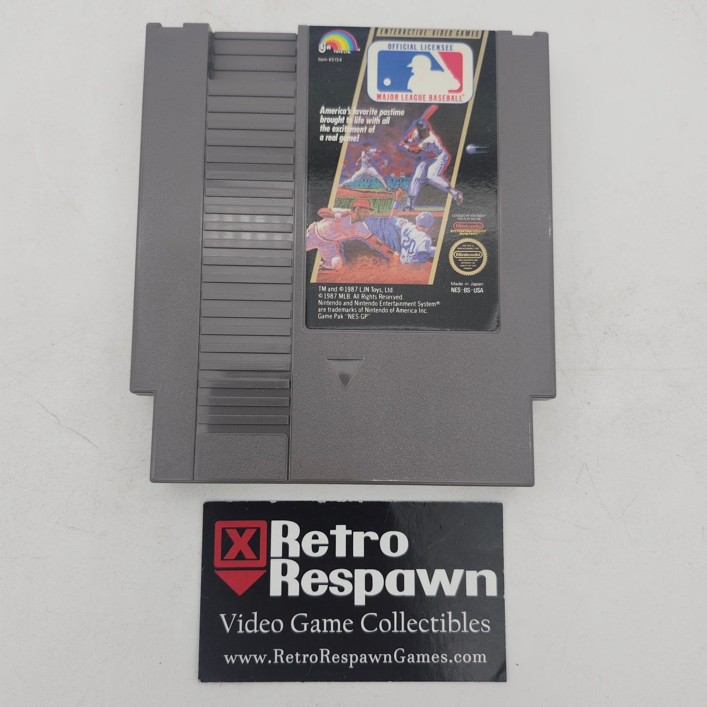 Major League Baseball - NES (Missing Manual)