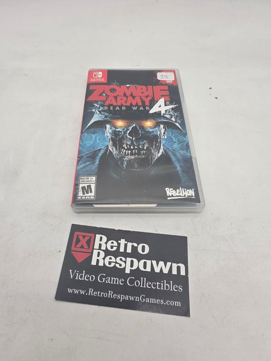 Zombie Army 4: Dead War - Nintendo Switch (Complete)