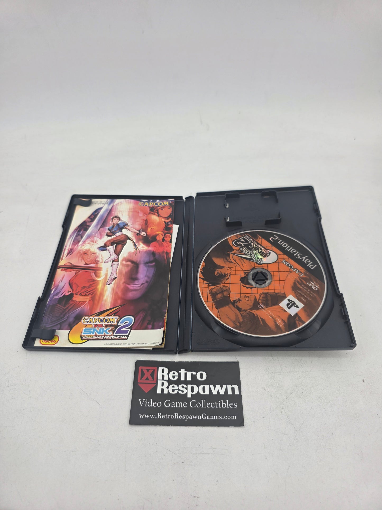 Capcom vs. SNK 2: Millionaire Fighting 2001 - JP Playstation 2 (Complete)