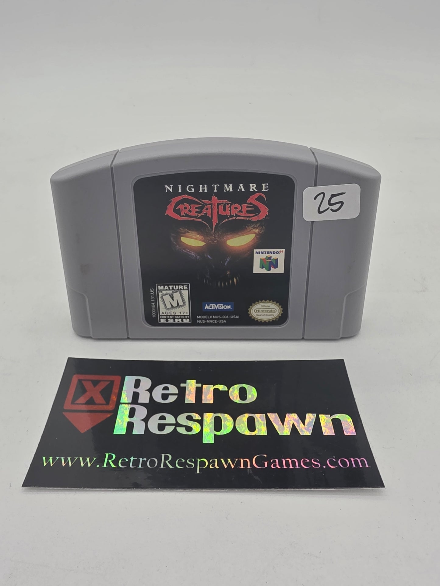 Nightmare Creatures - Nintendo 64 (Game Only)