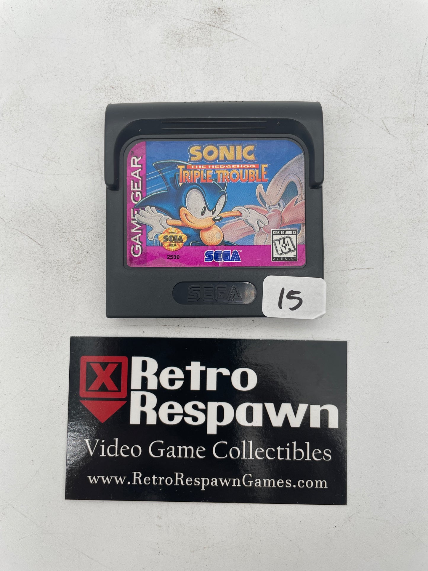Sonic the Hedgehog: Triple Trouble - Sega Game Gear (Game Only)