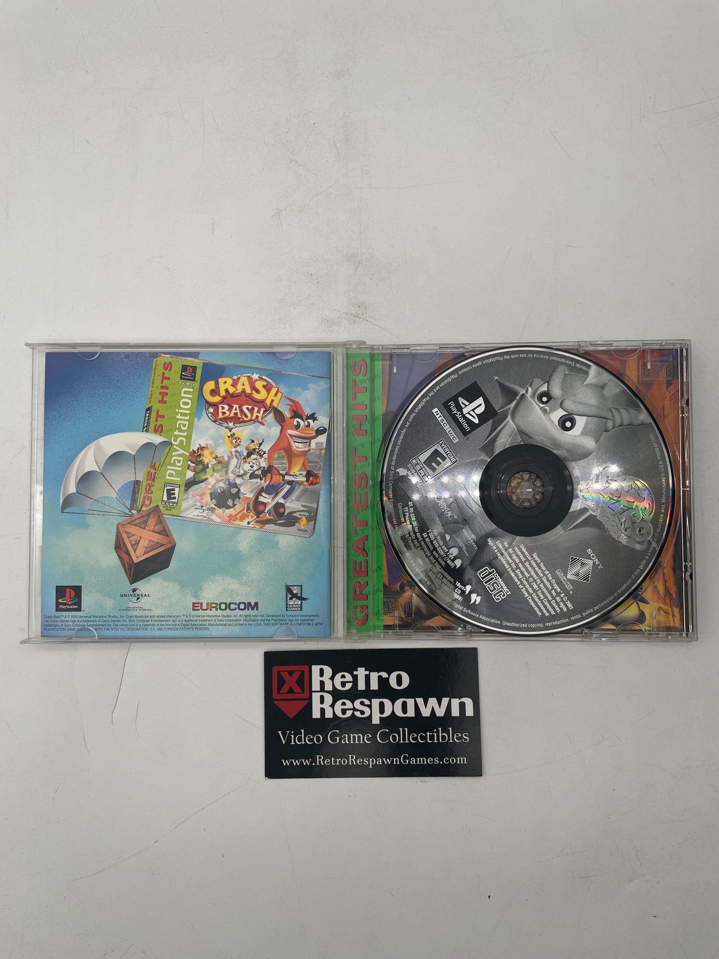 Spyro Year of the Dragon [Greatest Hits] - Playstation (Complete)