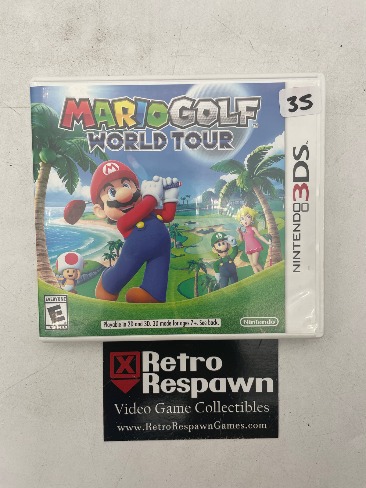 Mario Golf: World Tour - Nintendo 3DS (Complete)