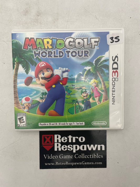 Mario Golf: World Tour - Nintendo 3DS (Complete)