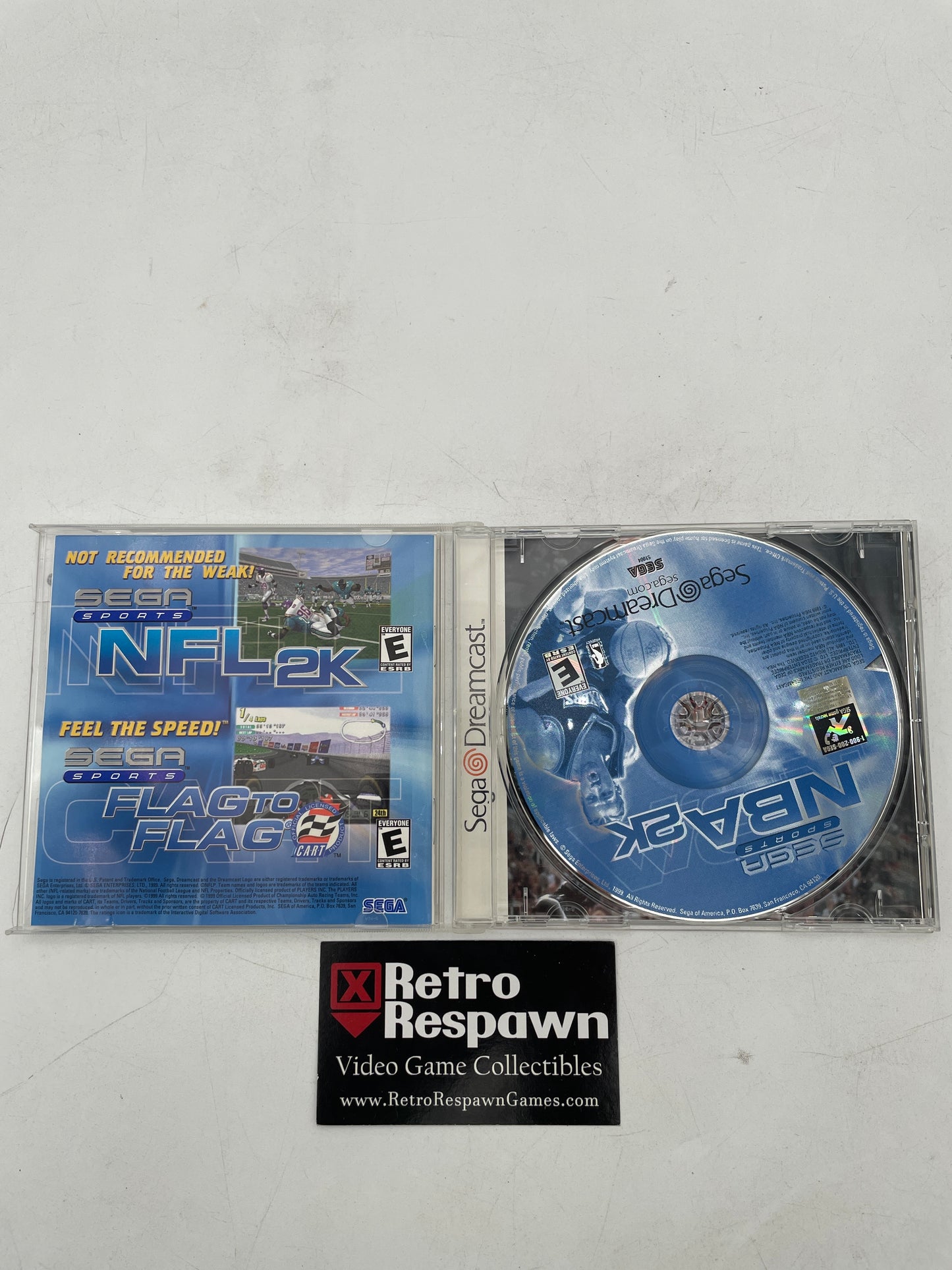 NBA 2K - Sega Dreamcast (Complete)