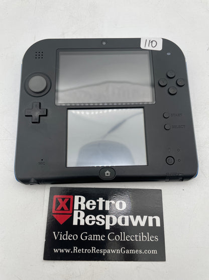 Nintendo 2DS Black and Blue - Nintendo 3DS (Console + Charger)