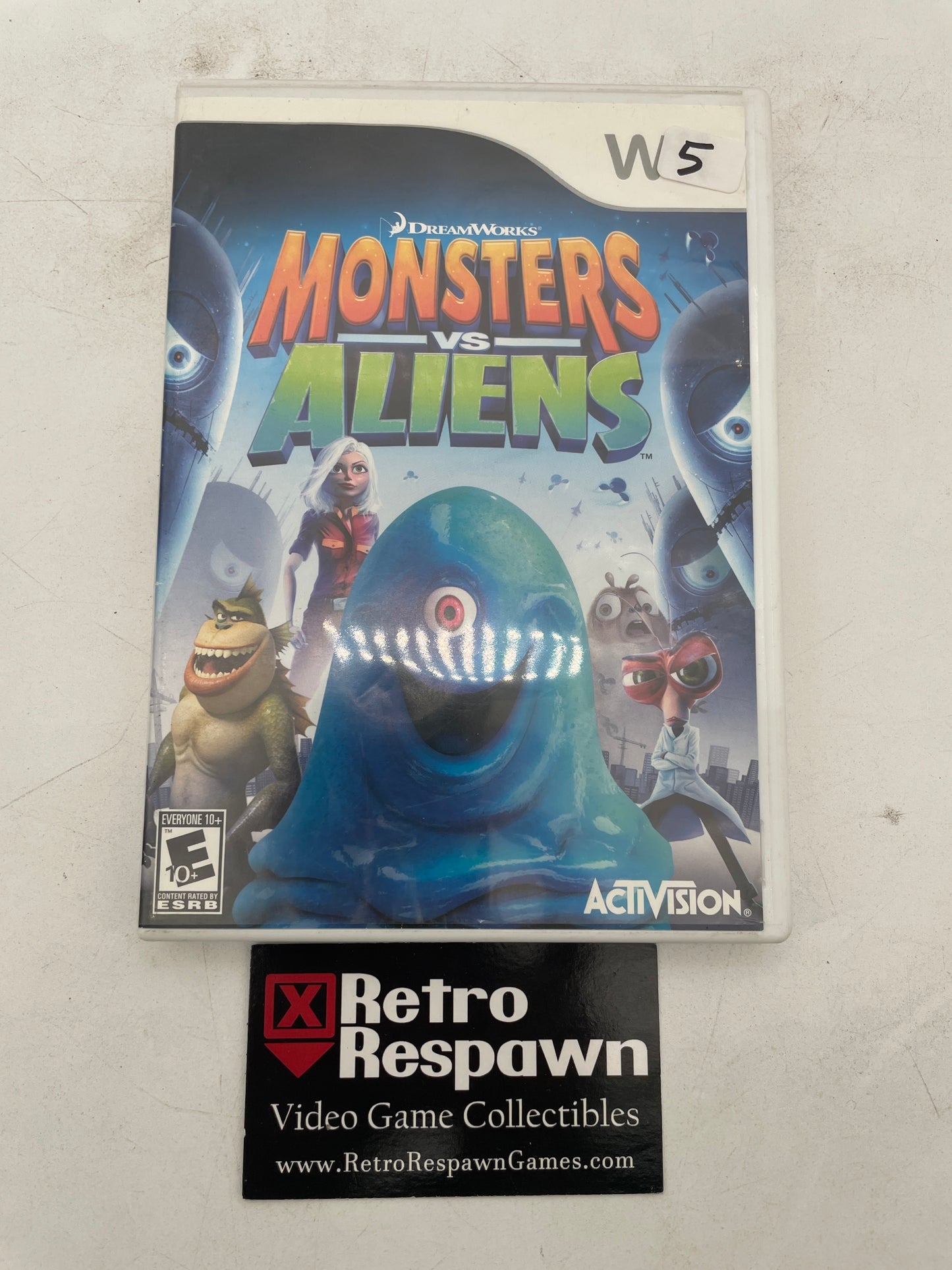 Monsters vs. Aliens - Wii (Complete)