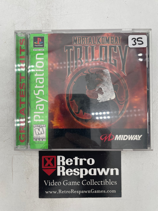 Mortal Kombat Trilogy [Greatest Hits] - Playstation (Complete)