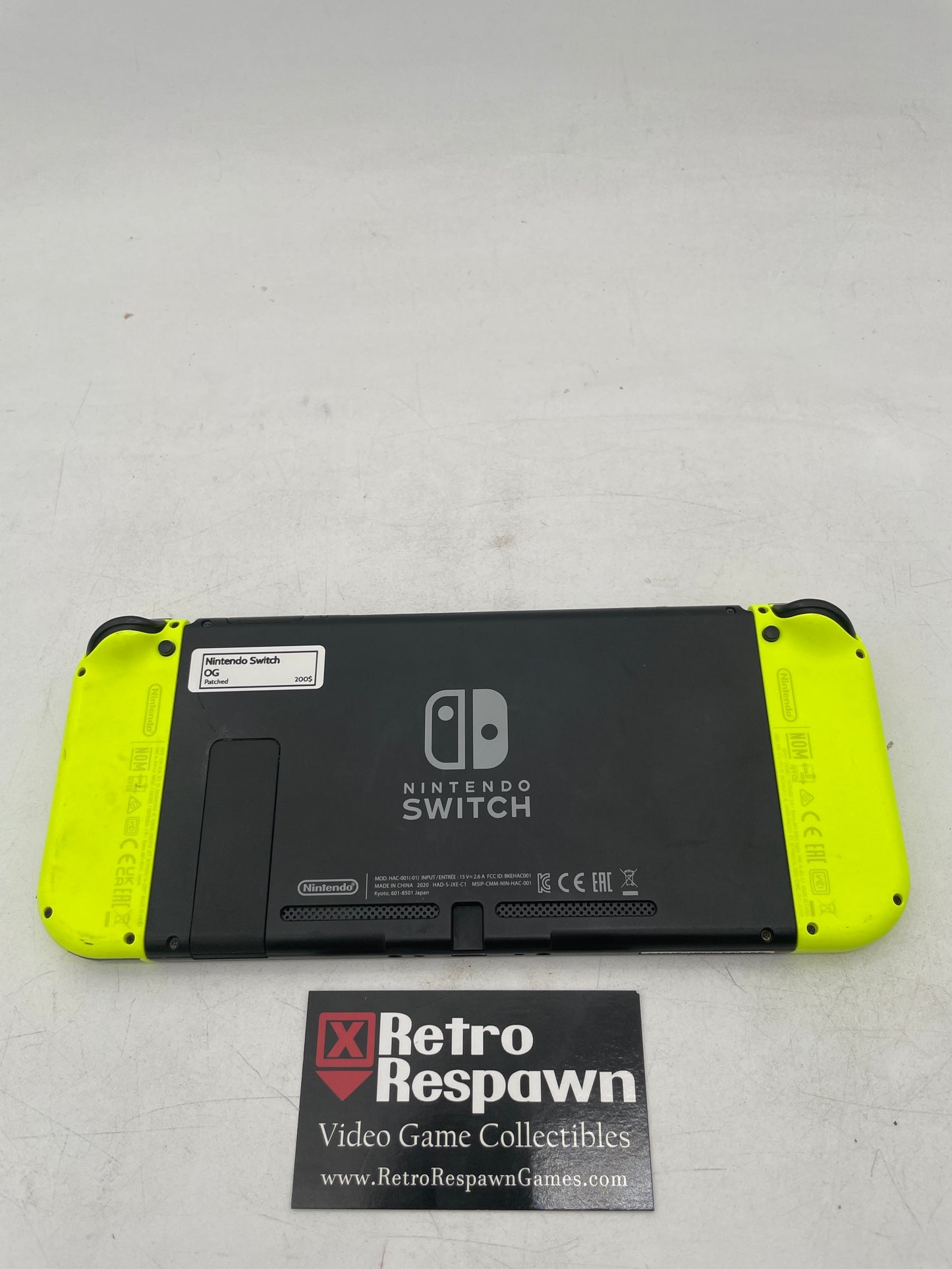 Nintendo Switch Console [Neon Yellow Joy Cons] - Nintendo Switch (Console+all wires+Dock)