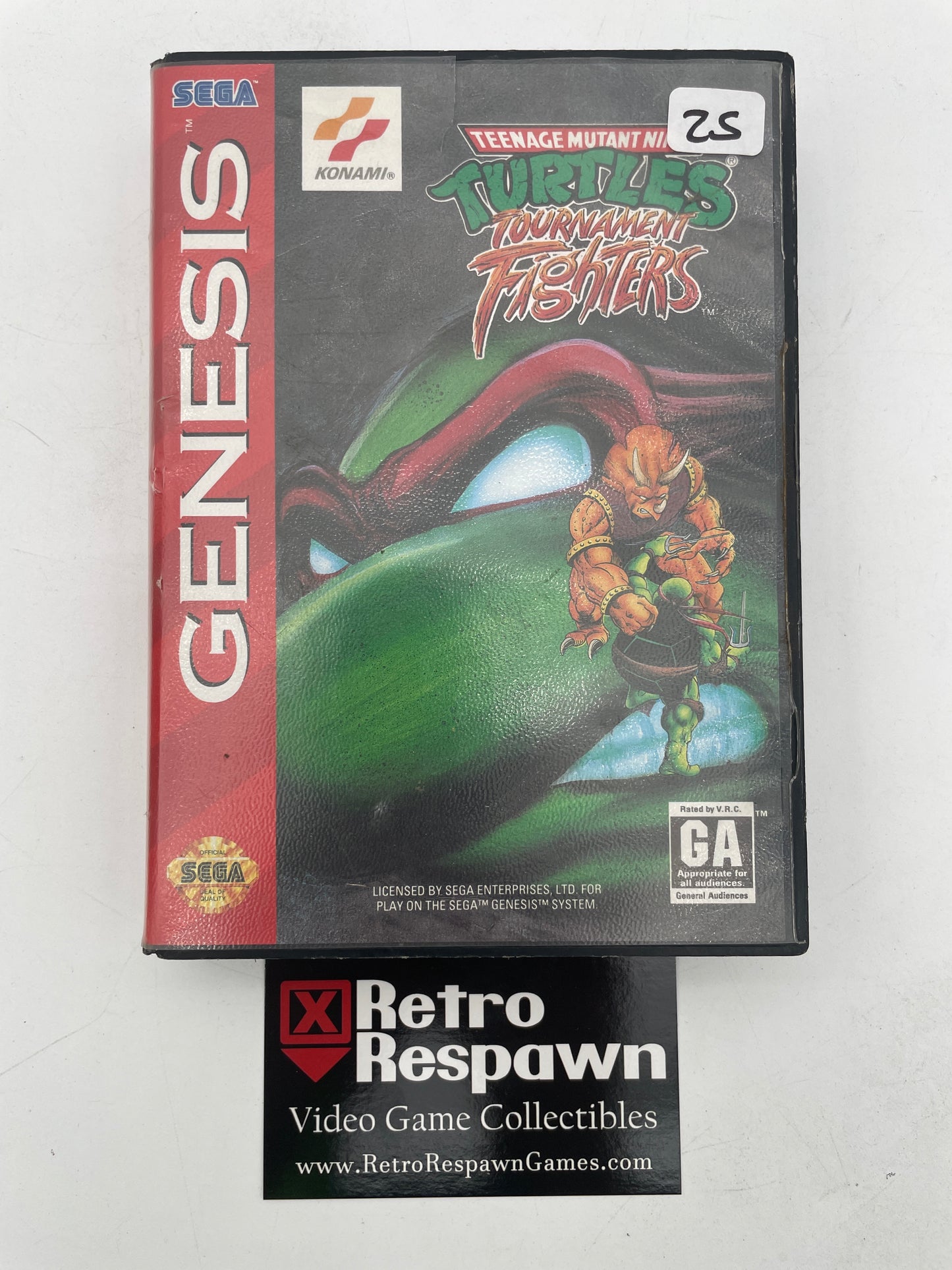 Teenage Mutant Ninja Turtles Tournament Fighters - Sega Genesis (Complete)