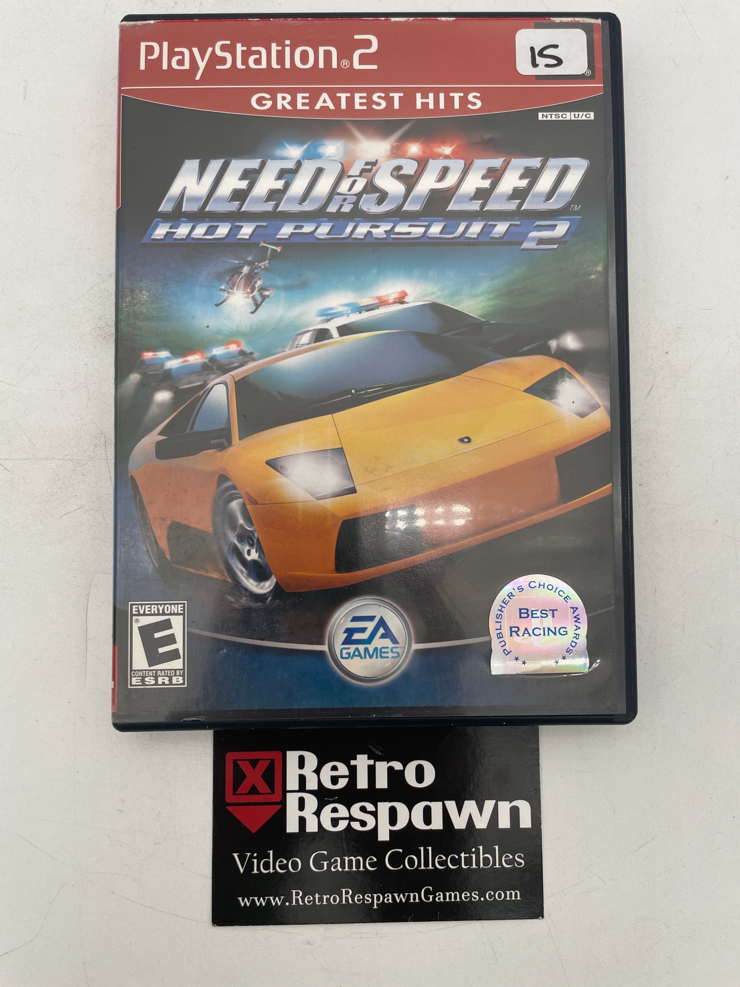 Need for Speed Hot Pursuit 2 [Greatest Hits] - Playstation 2 (Missing Manual)