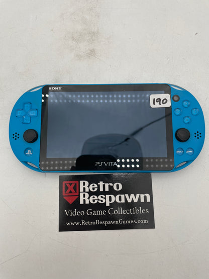 PS Vita 2000 Aqua Blur - JP Playstation Vita (Console + Charger)