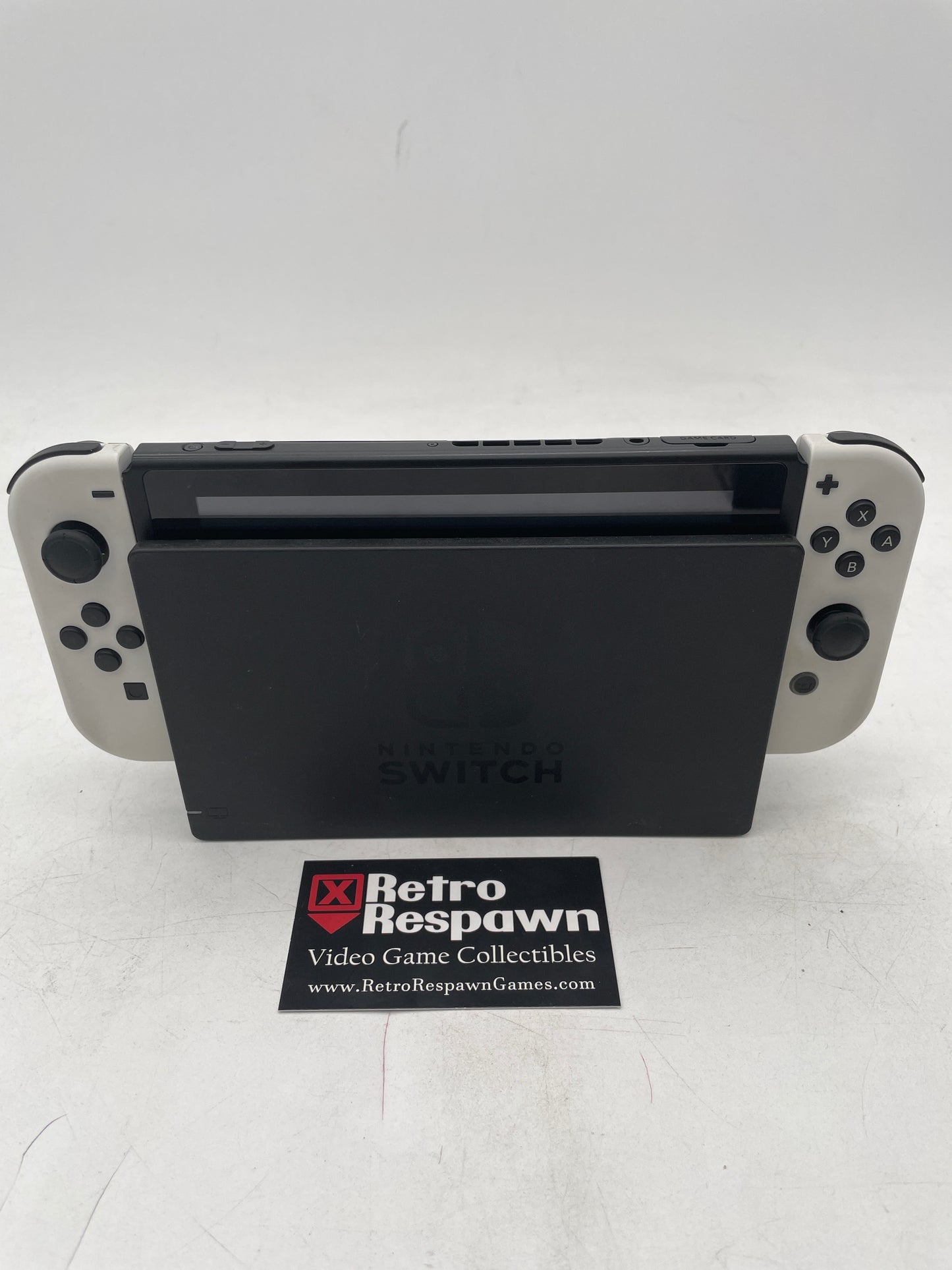 Nintendo Switch Console [White Joy Cons] - Nintendo Switch (Console+all wires+Dock)