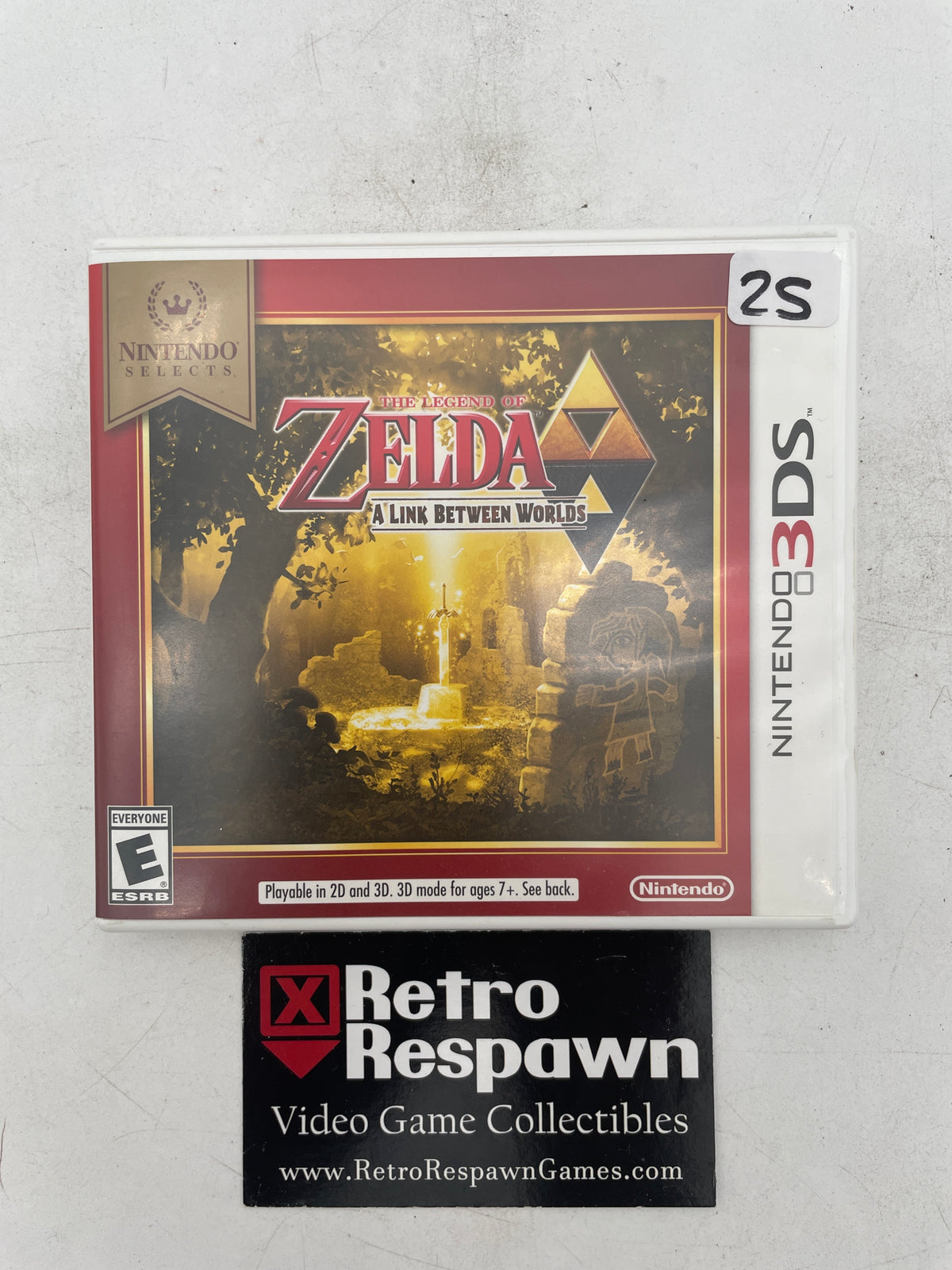 Zelda A Link Between Worlds [Nintendo Selects] - Nintendo 3DS (Complete)