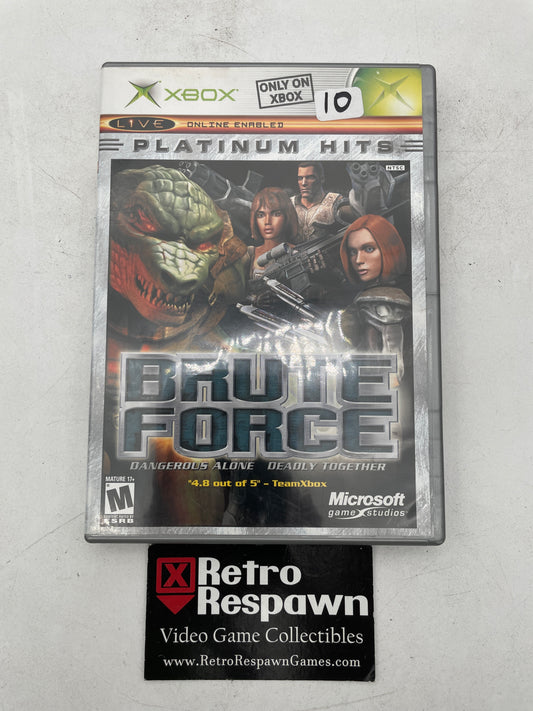 Brute Force [Platinum Hits] - Xbox (Complete)