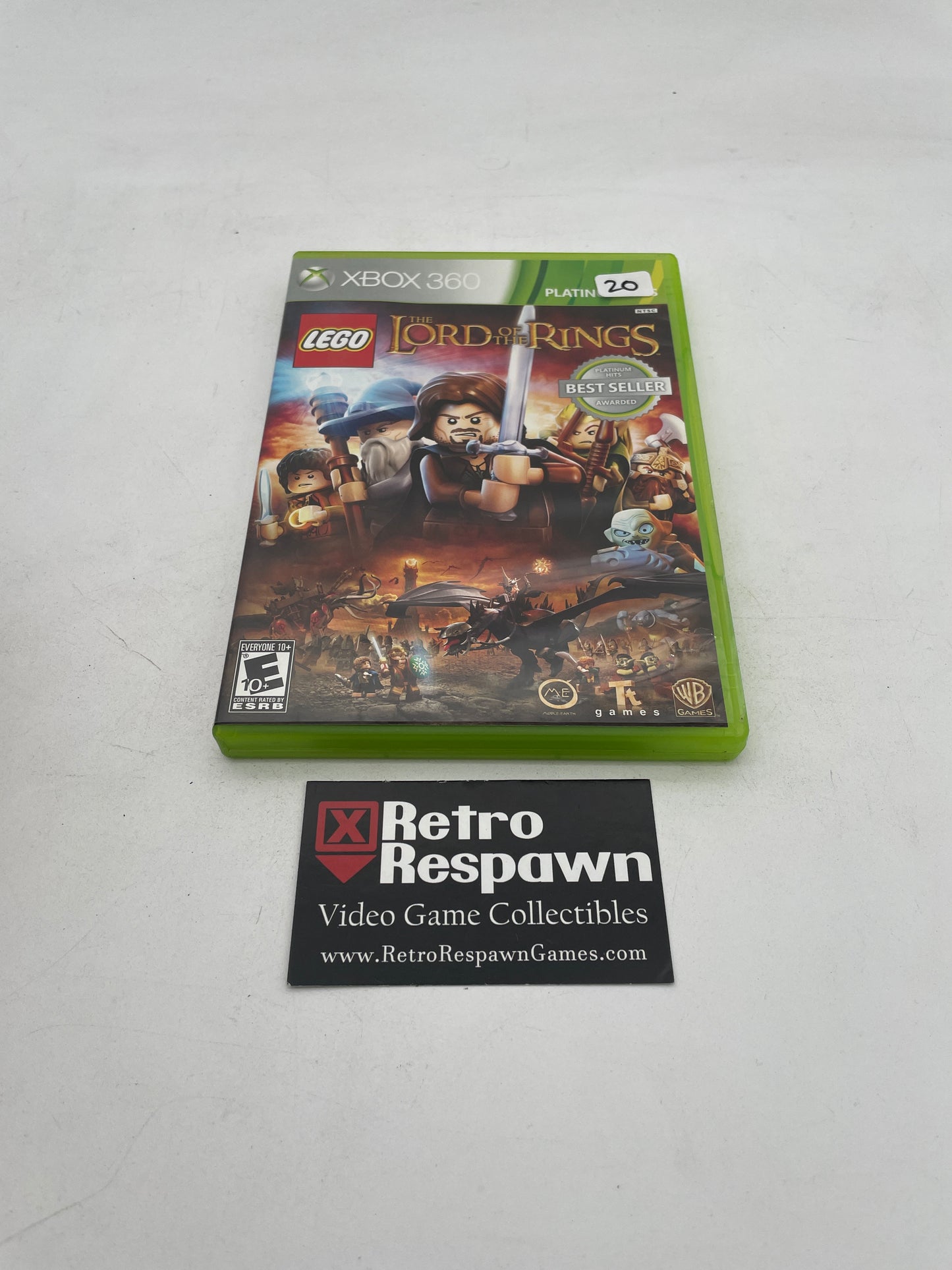 LEGO Lord Of The Rings [Platinum Hits] - Xbox 360 (Complete)