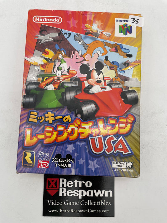 Mickey's Speedway USA - JP Nintendo 64 (Complete)