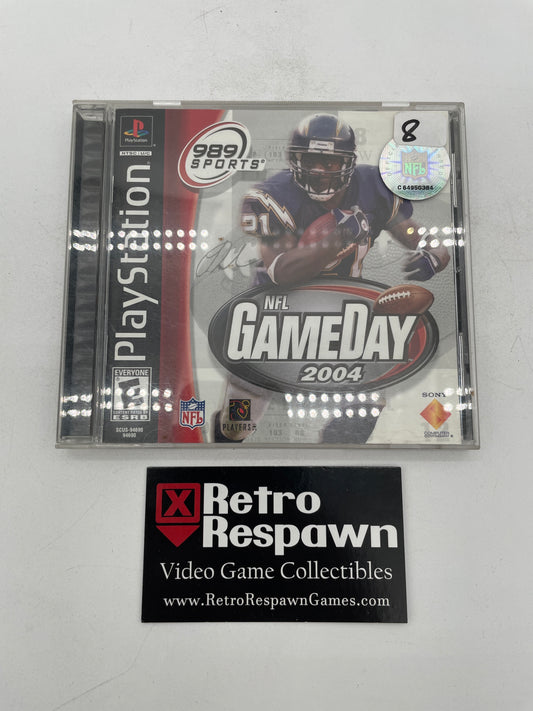 NFL GameDay 2004 - Playstation (Complete)