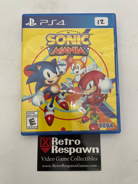 Sonic Mania - Playstation 4 (Complete)