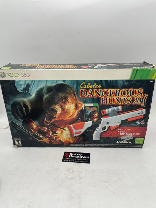 Cabela's Dangerous Hunts 2011 [Gun Bundle] - Xbox 360 (Complete)