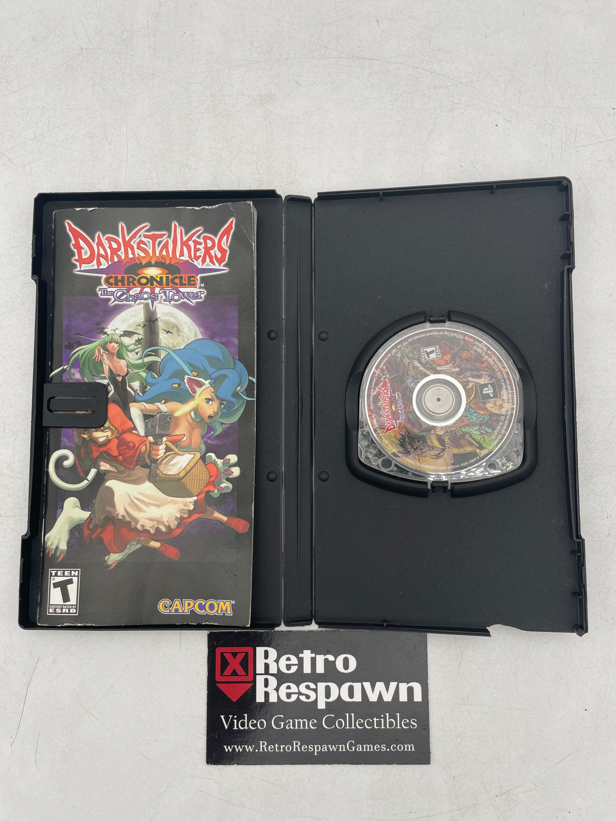Darkstalkers Chronicle The Chaos Tower - PSP (Complete)