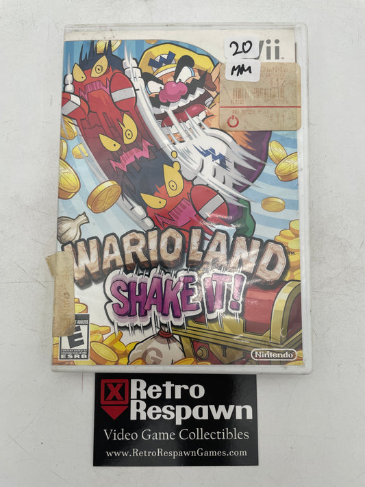 Wario Land Shake It - Wii (Missing Manual)