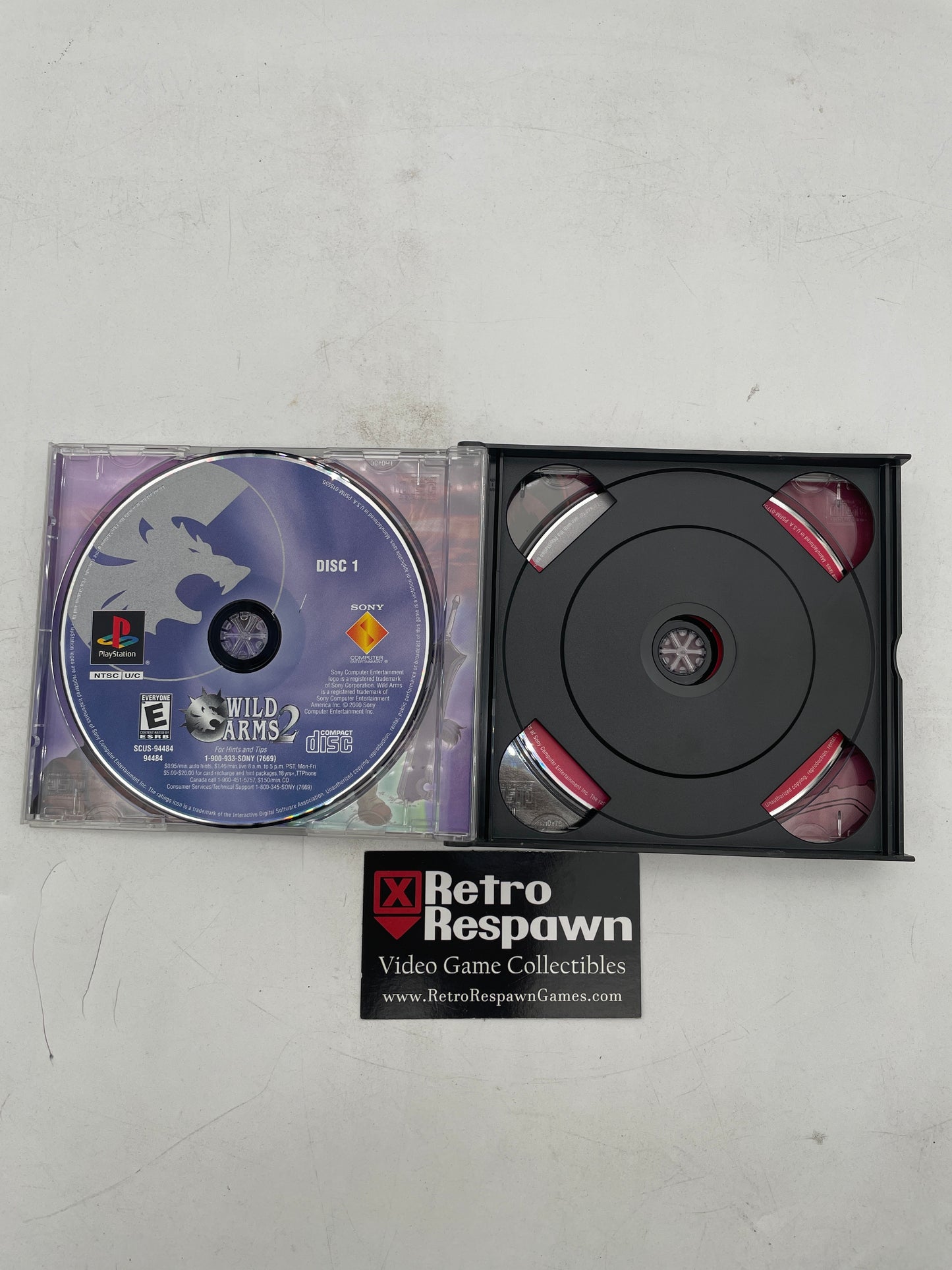 Wild Arms 2 - Playstation (Missing Manual)