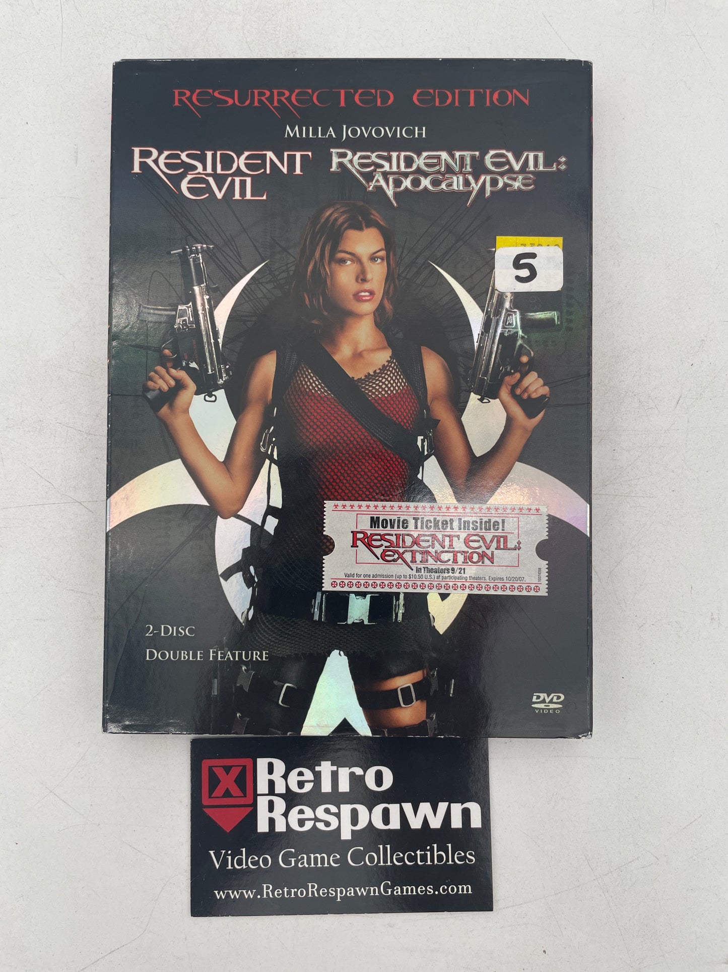 Resident Evil/ Resident Evil Apocalypse [Resurrected Edition] - DVD (Complete)