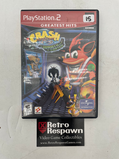 Crash Bandicoot The Wrath of Cortex [Greatest Hits] - Playstation 2 (Complete)
