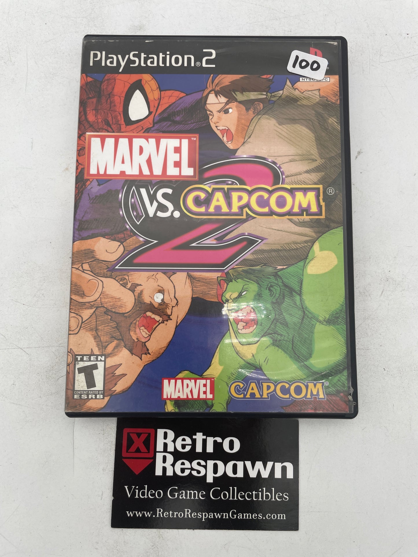 Marvel vs Capcom 2 - Playstation 2 (Complete)