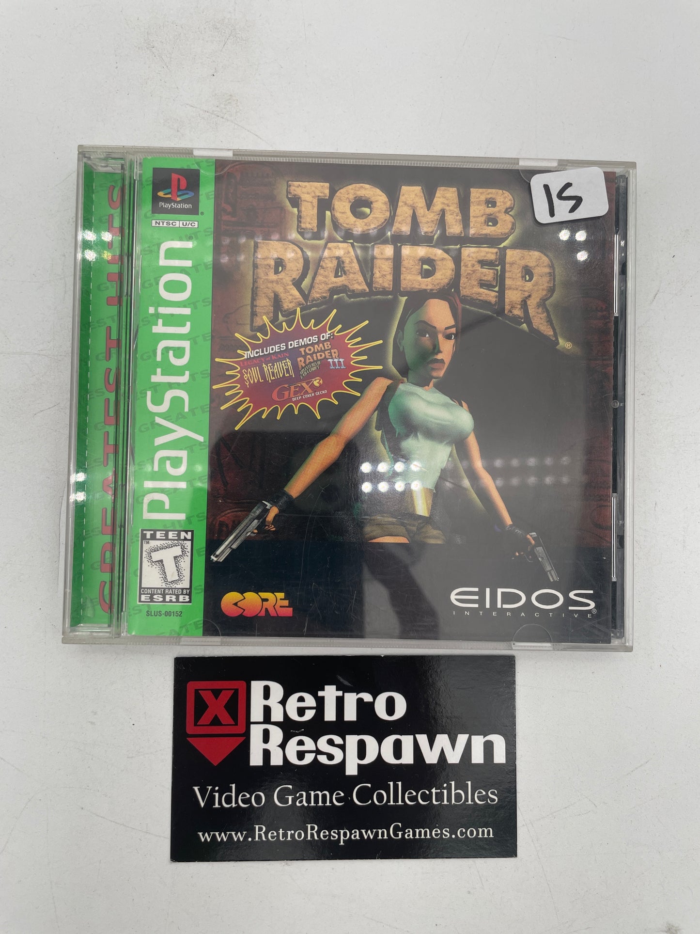 Tomb Raider [Greatest Hits] - Playstation (Complete)