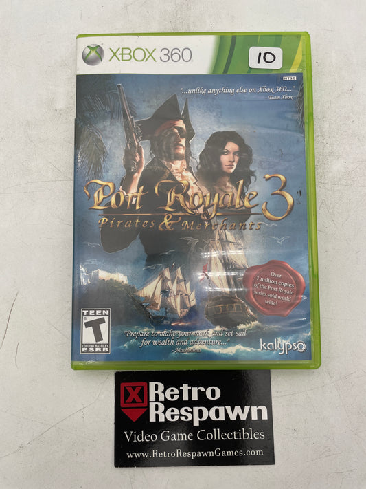 Port Royale 3: Pirates & Merchants - Xbox 360 (Complete)