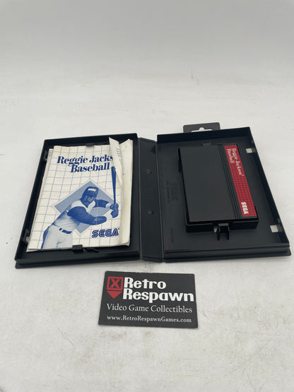 Reggie Jackson Baseball - Sega Master System (Complete)