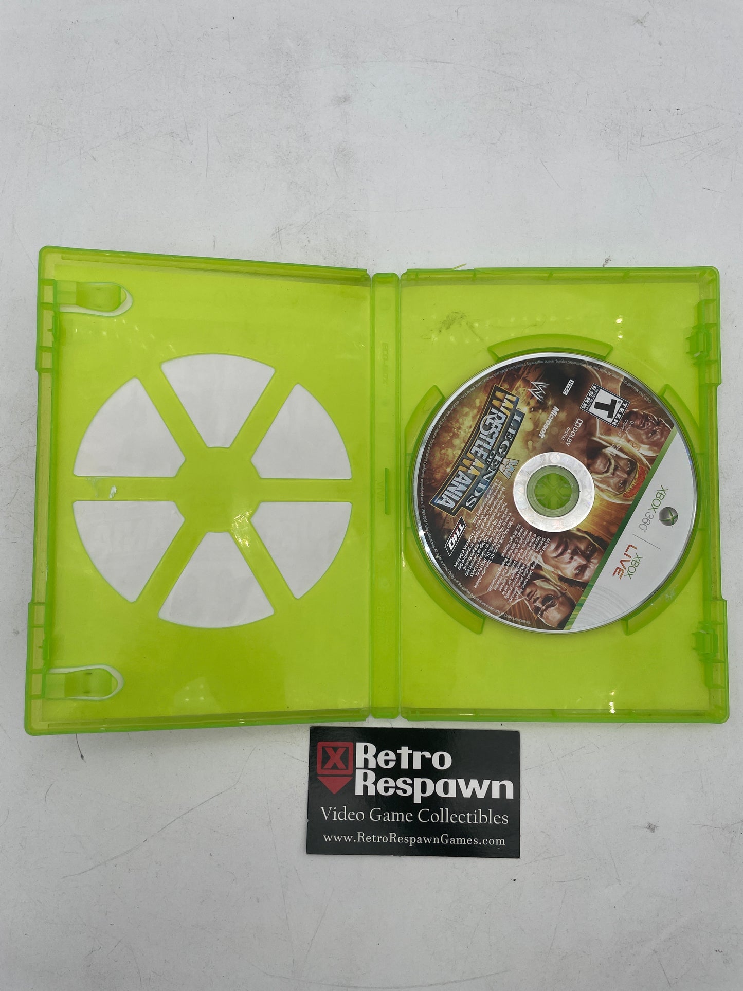 WWE Legends of WrestleMania - Xbox 360 (Missing Manual)